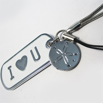 金屬吊飾-IOU系列.小.白